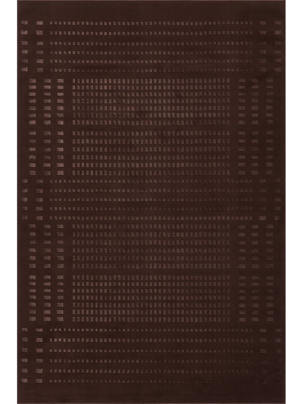 Rugs USA Asbury Plush Textured Washable Rug | Brown Rug Size 2'8"x8'